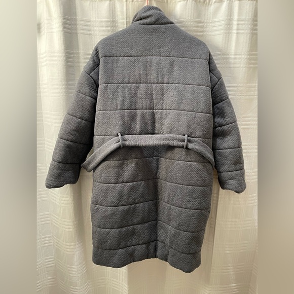 LUNYA restore double faced house coat gray XS/S - Picture 5 of 14
